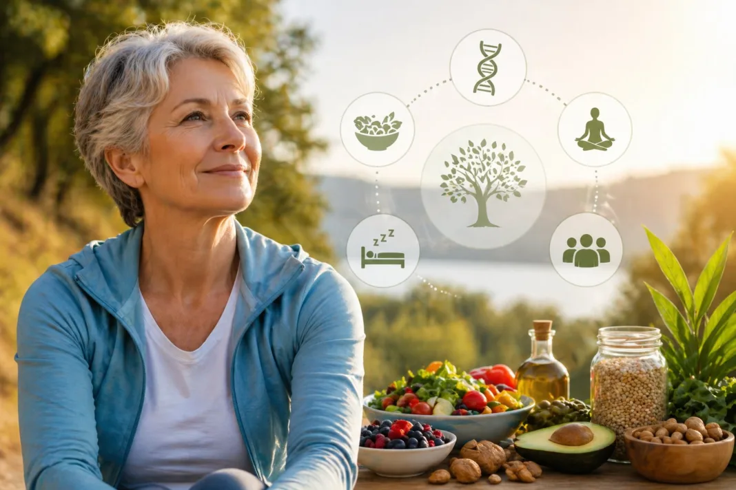 El equilibrio entre genética, alimentación y estilo de vida: claves para una longevidad saludable