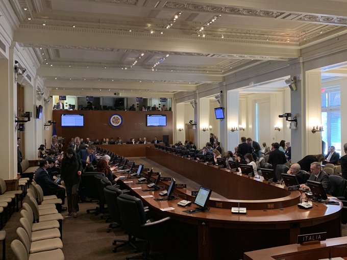 Machado agradece el respaldo de nueve cancilleres en la OEA