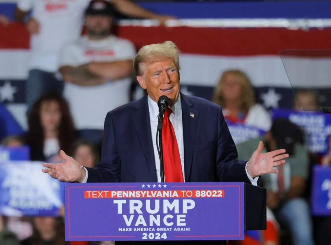 Trump ataca a Kamala Harris con insultos sobre su salud mental