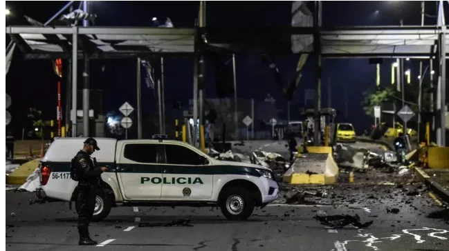 Cinco heridos tras explosión de carro bomba en la frontera Colombo-Venezolana