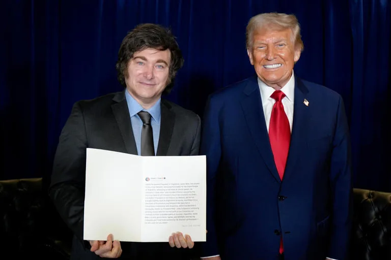 Milei recibe un espaldarazo histórico por parte de Trump