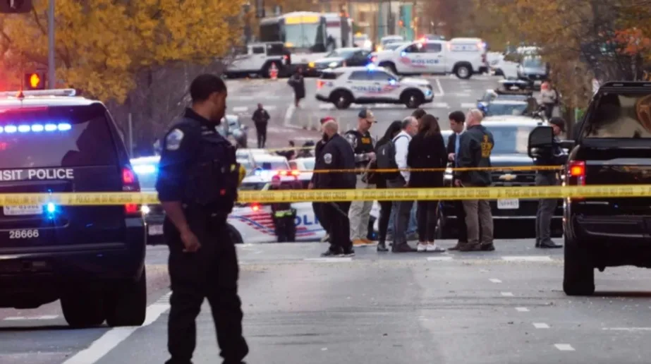 Tiroteo en Washington: Dos soldados de la GN resultaron heridos