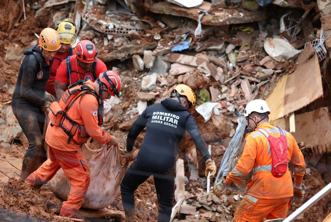 Lluvias históricas en Minas Gerais dejan al menos 46 muertos y 21 desaparecidos