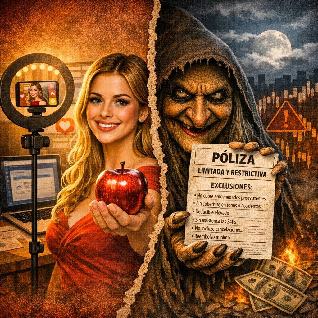 El viejo truco de la manzana envenenada