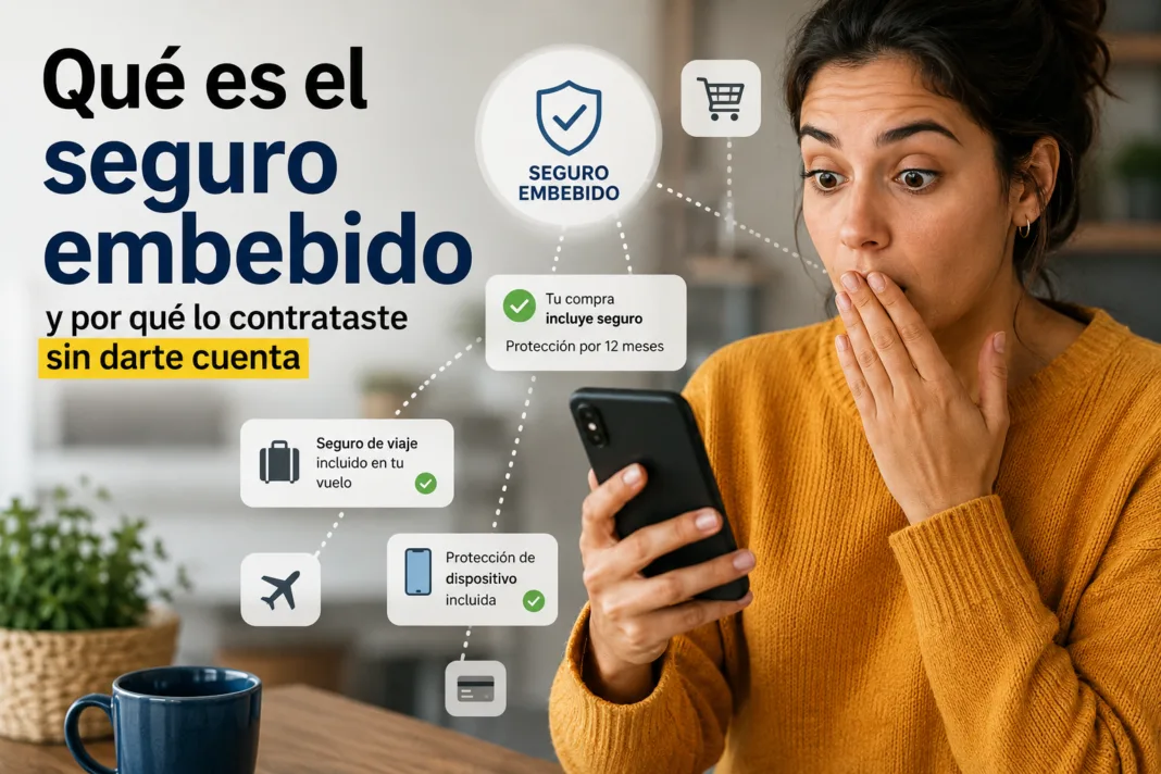 Qué es el seguro embebido y por qué lo contrataste sin darte cuenta