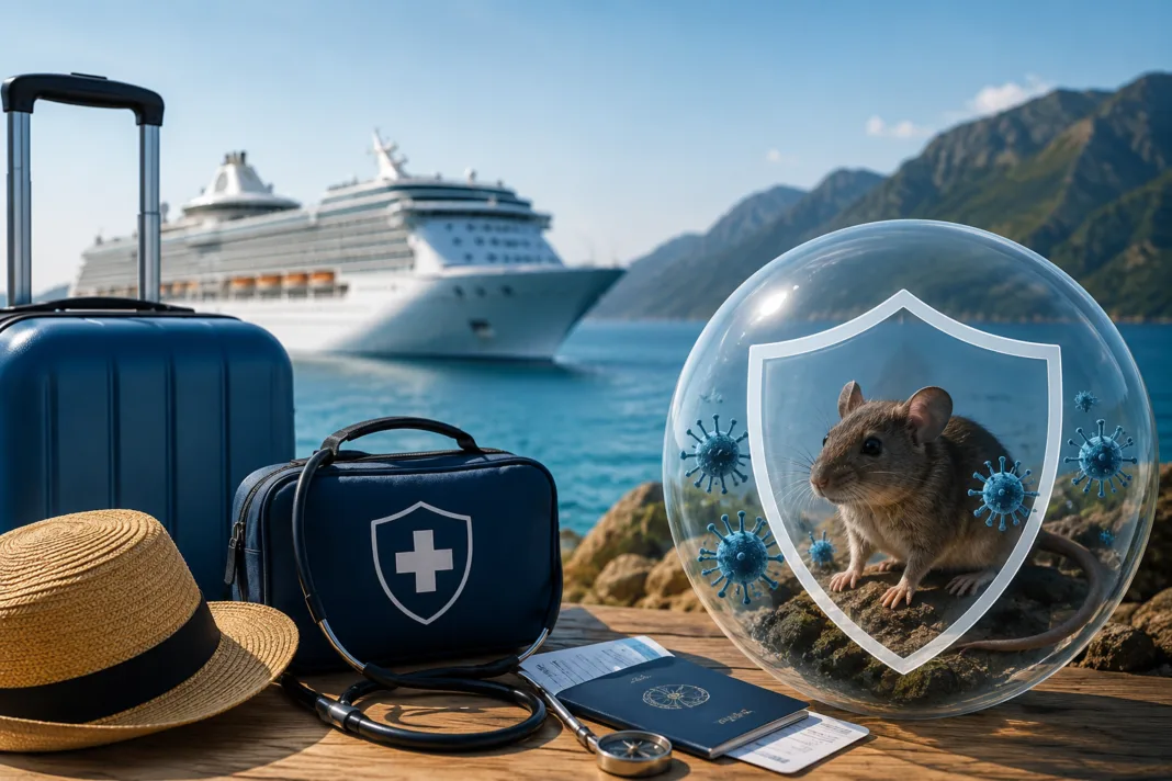 Seguro de viaje y hantavirus: qué cubre tu póliza si viajas en crucero