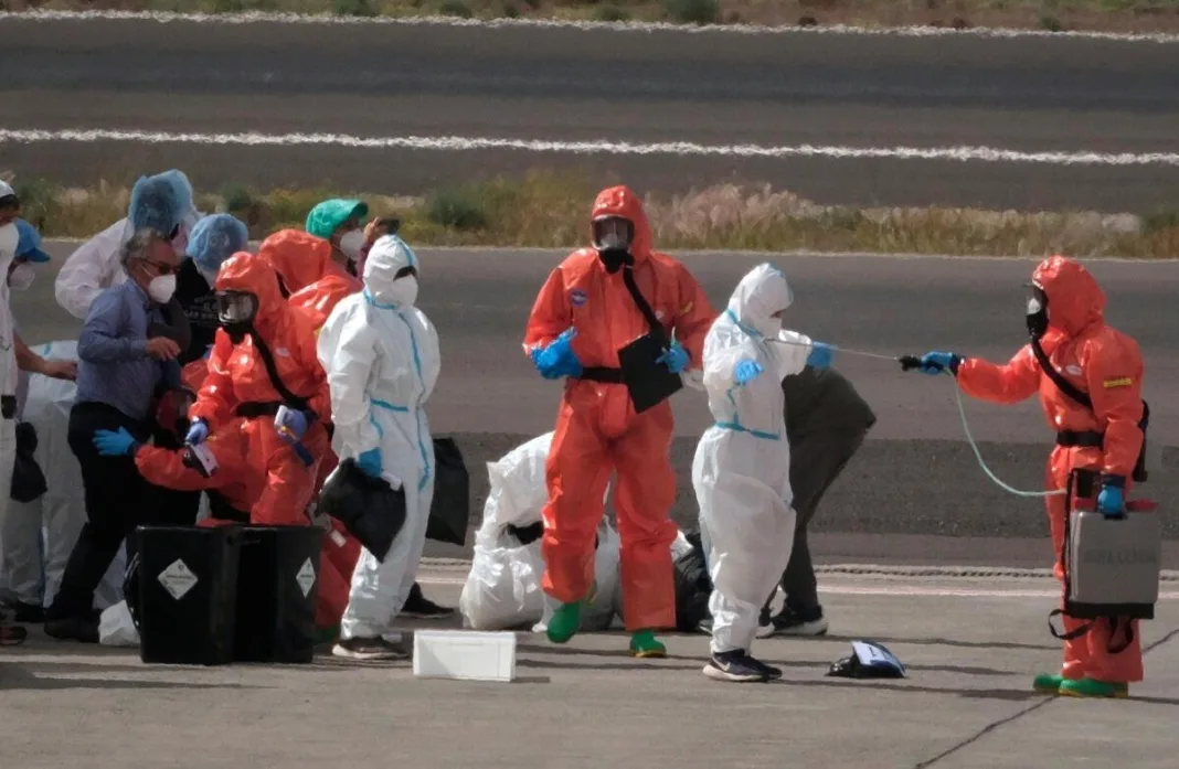 Un pasajero del crucero con hantavirus presenta síntomas en Atlanta