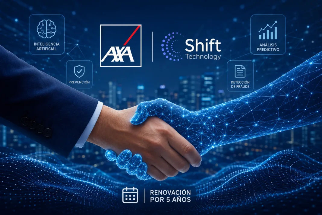 AXA y Shift Technology renovaron por cinco años su alianza para usar inteligencia artificial en seguros