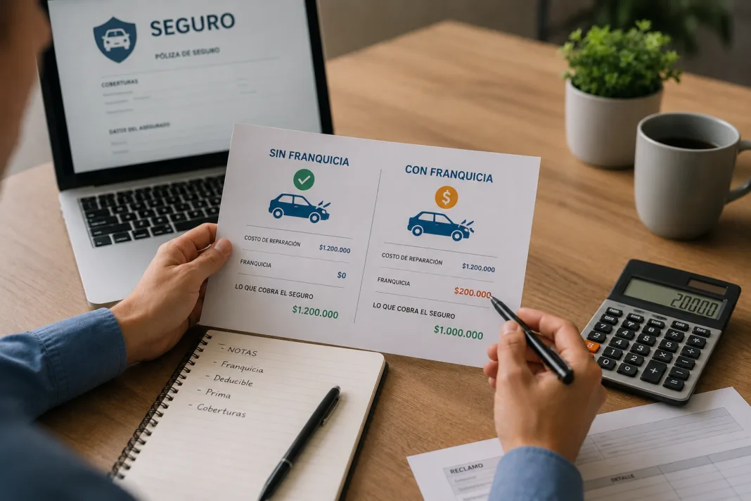 Qué es la franquicia en un seguro y cómo afecta lo que cobras