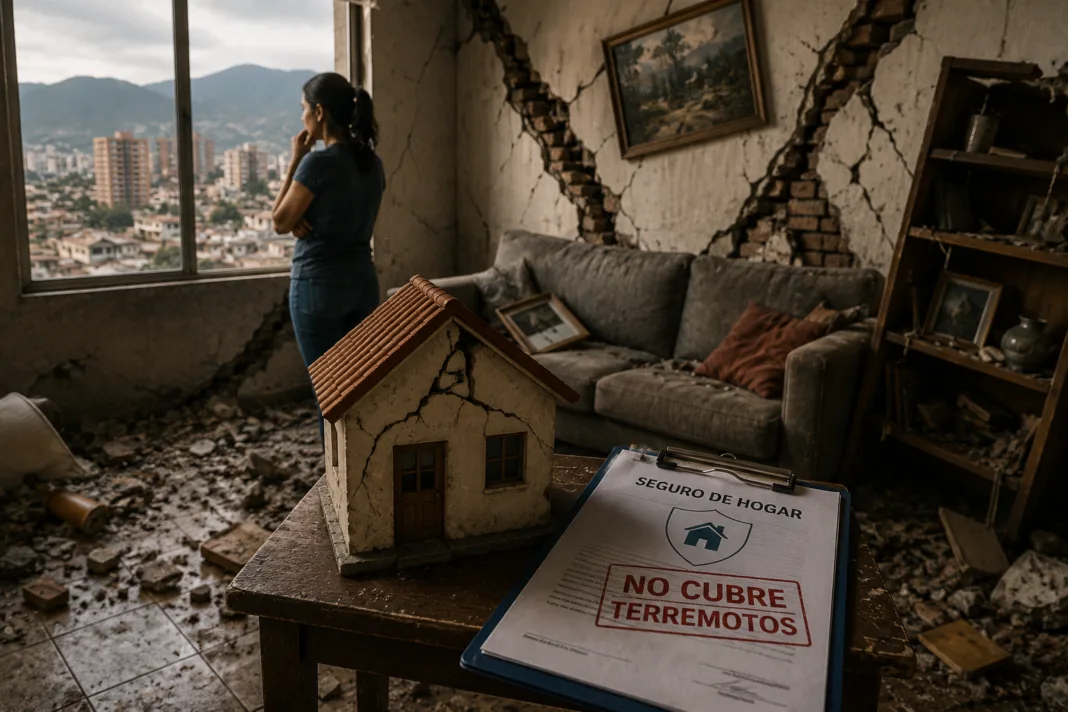 Seguro de hogar ante terremotos en Venezuela: por qué casi nadie está protegido
