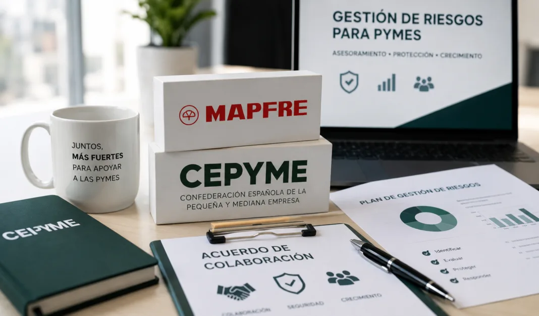 Mapfre y Cepyme renovaron su acuerdo para asesorar a las pymes en gestión de riesgos