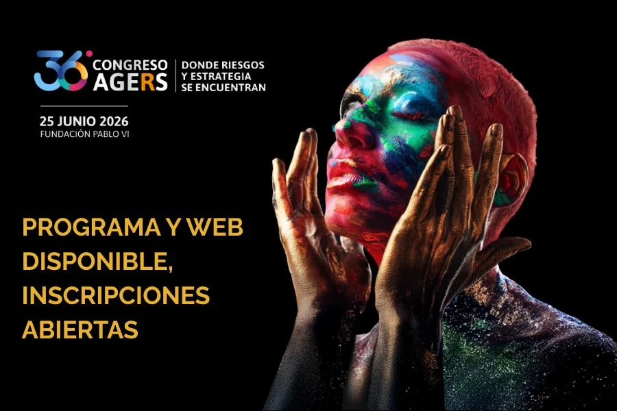 AGERS convoca su 36º Congreso Anual el 25 de junio bajo el lema «Donde riesgos y estrategia se encuentran»