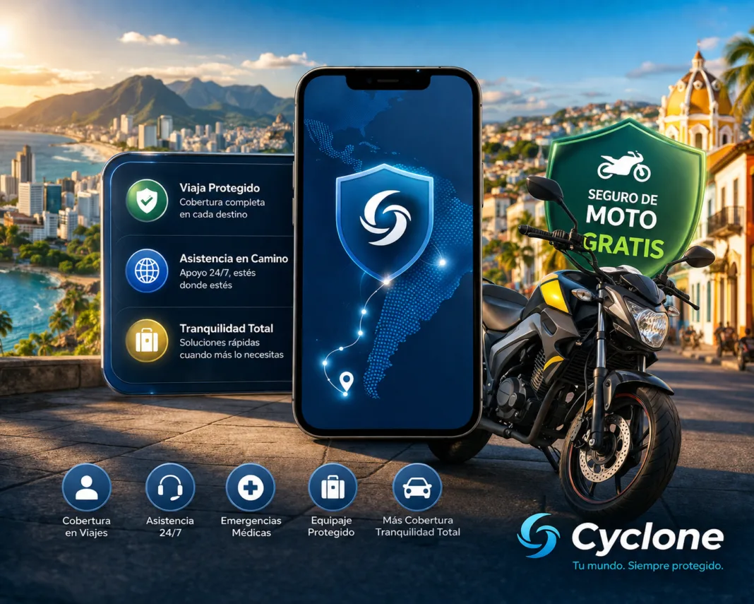 Cyclone incluye seguro de moto gratis el primer año en toda su gama en España