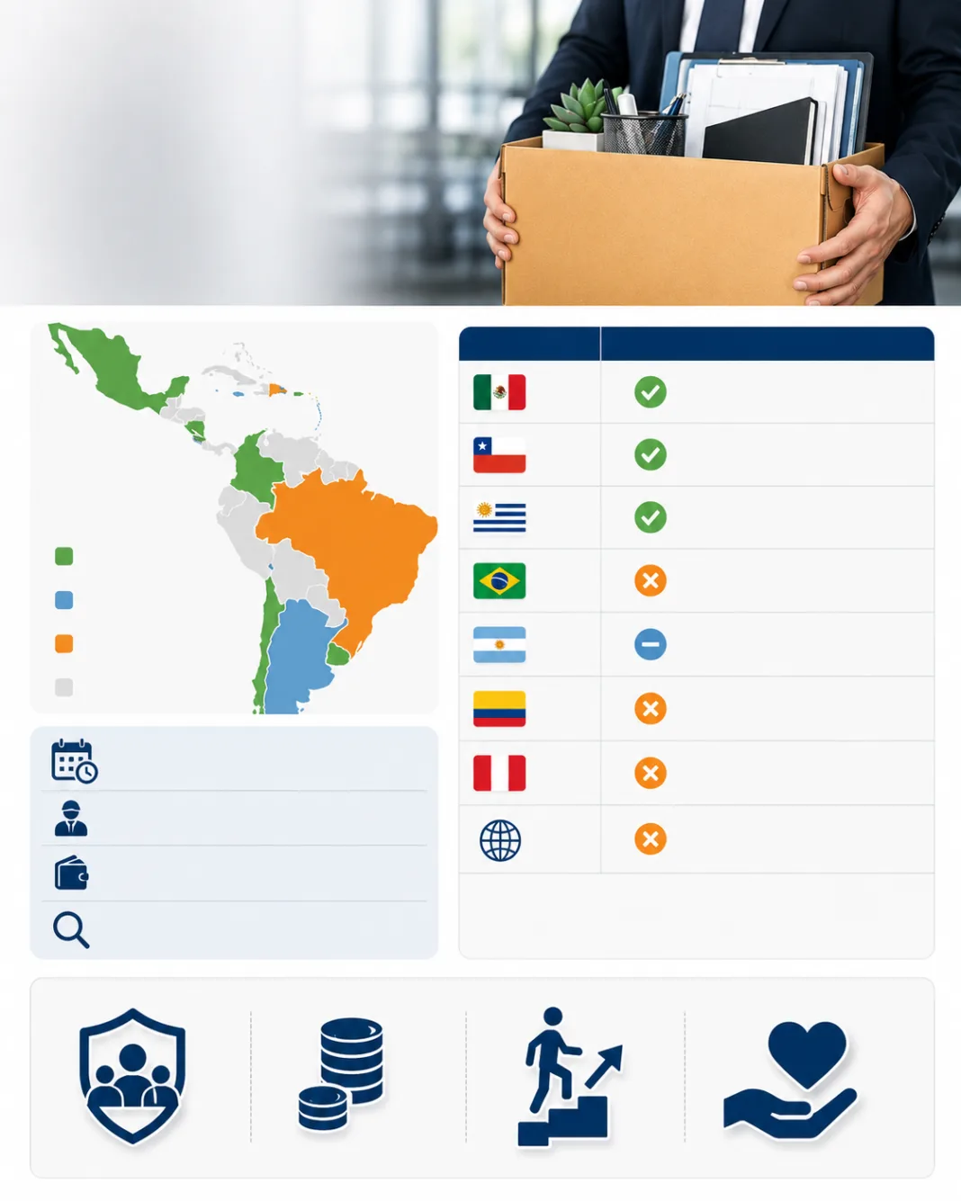 Seguro de desempleo en América Latina: qué países lo tienen y quién puede acceder