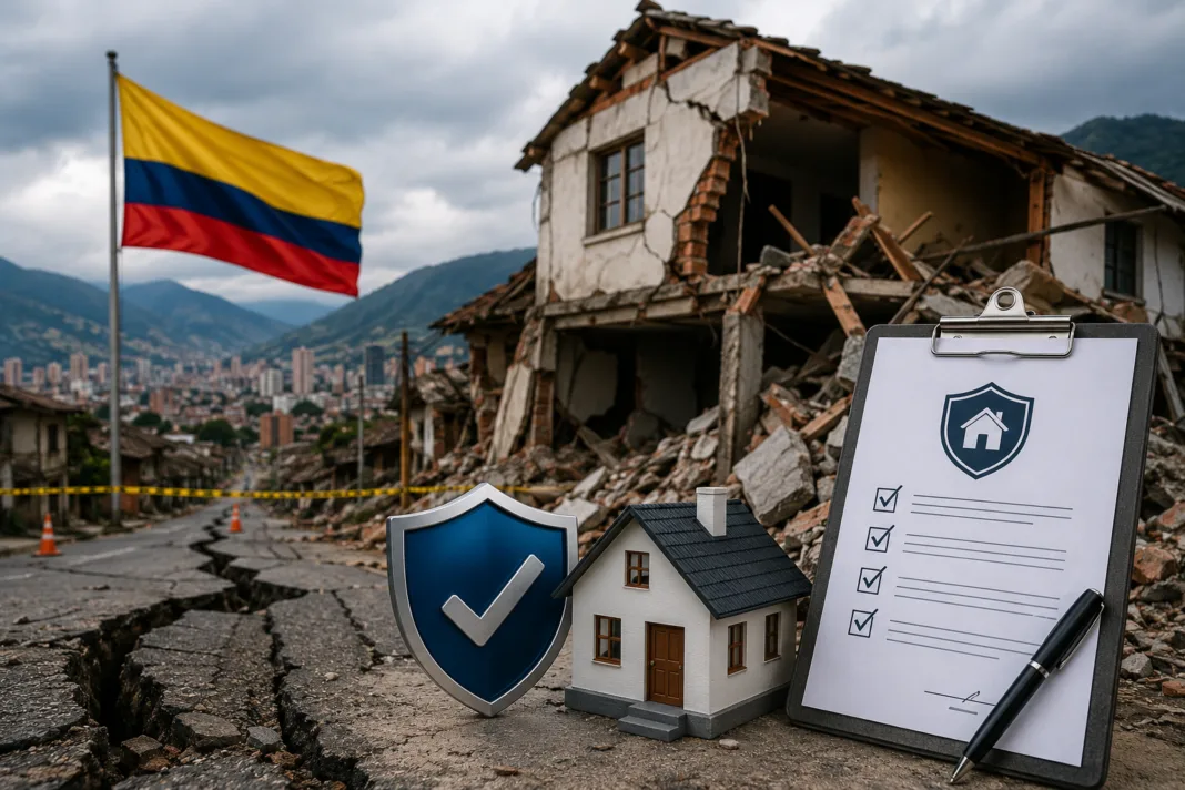 Terremoto en Colombia: quién paga los daños y cómo reclamar el seguro si tu vivienda resultó afectada