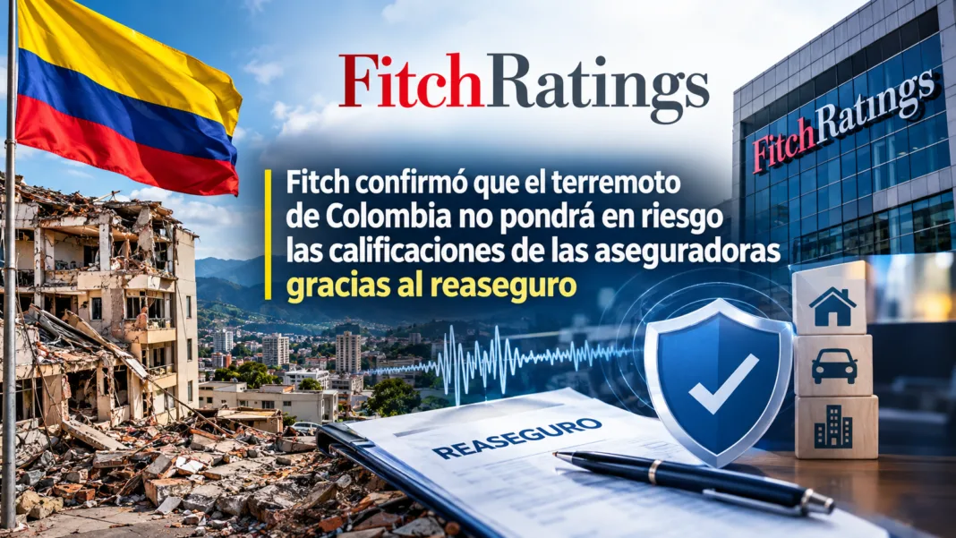 Fitch: terremoto de Colombia no pondrá en riesgo las calificaciones de las aseguradoras