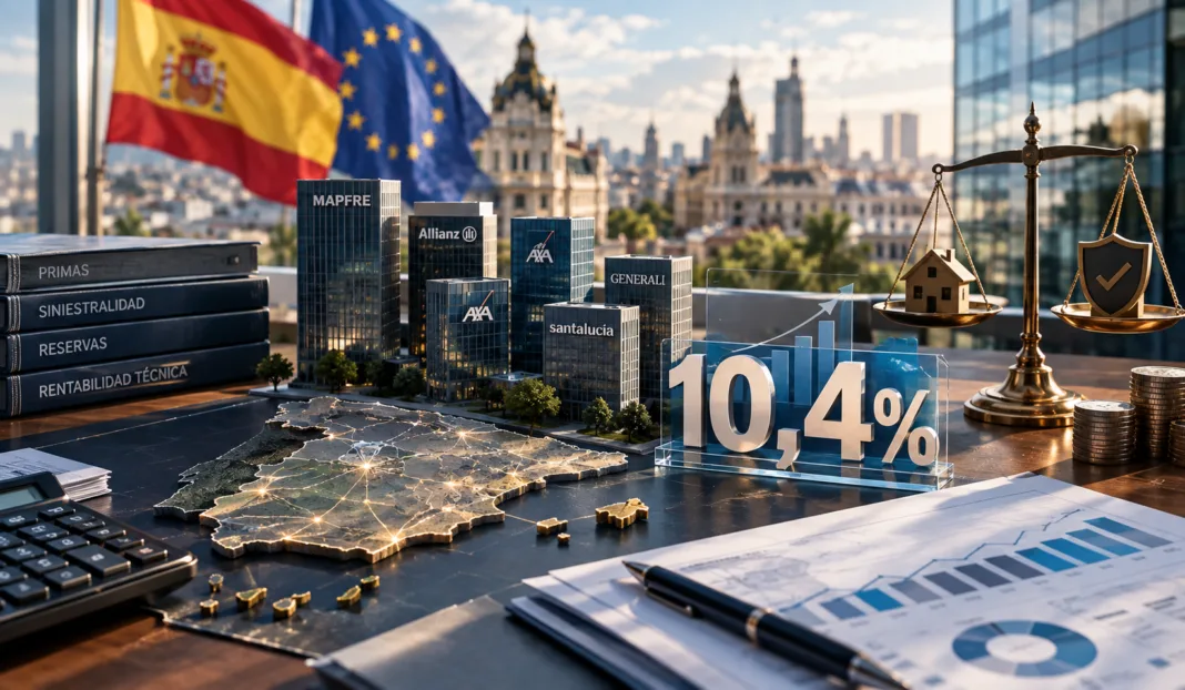 El sector asegurador español cerró el primer semestre de 2026 con una cuenta técnica de 10,4%