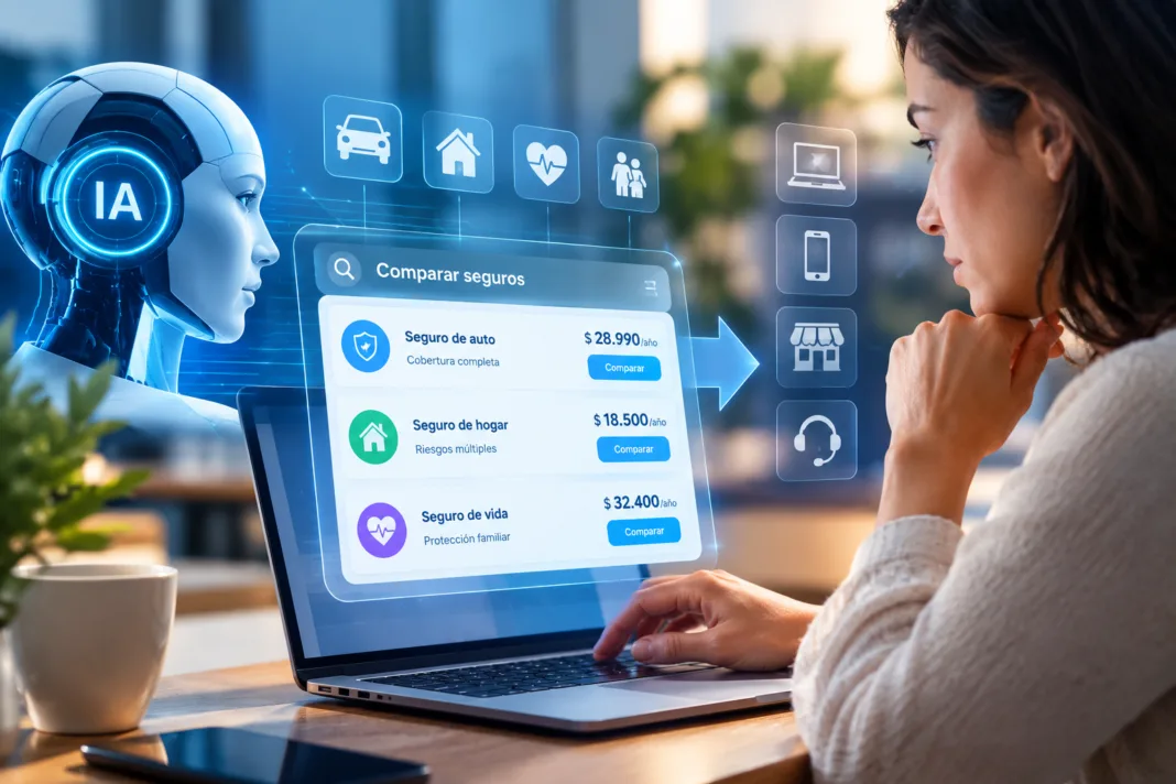 La inteligencia artificial ya compara seguros y obliga a las aseguradoras a repensar sus canales de venta